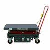 Pake Handling Tools DC Powered Double Scissor Lift Table, 2000 lb., 39-3/4'' x 20-1/2'', 19-1/2''-57'' Height PAKLT10